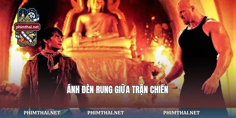 Ánh đèn rung giữa trận chiến