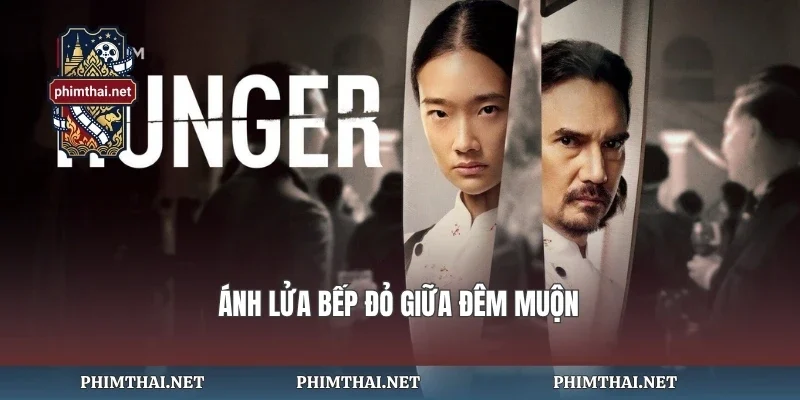 Ánh lửa bếp đỏ giữa đêm muộn