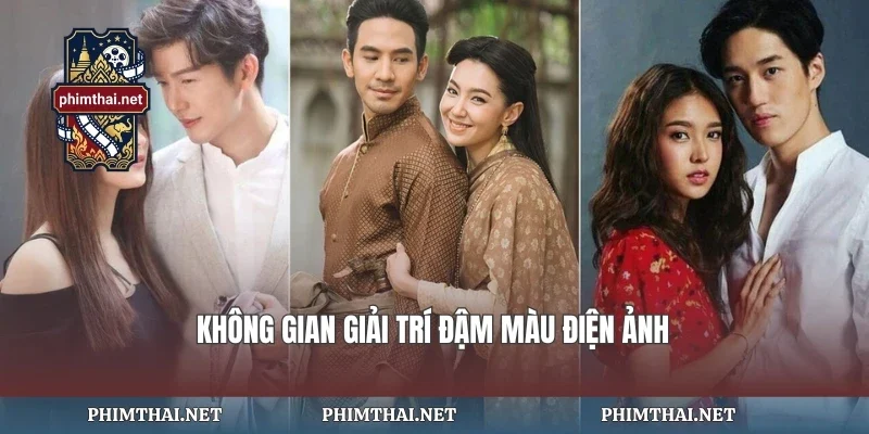 Không gian giải trí đậm màu điện ảnh